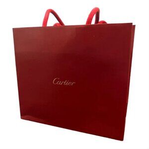 Three Luxury Gift / Shopping Bags - Cartier, Van Cleef and Arpel x2